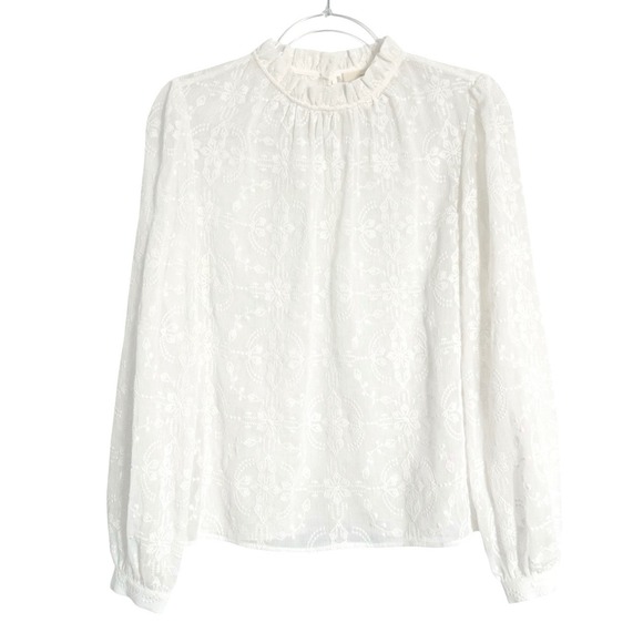 Sézane Valentine Blouse Sz 38 - Picture 5 of 12